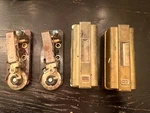 2 Honeywell Art Deco Antique Thermostat Temperature Control Units Used. Price: $50.00.