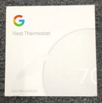 Google G4CVZ Nest Smart Programmable Wi-fi Thermostat White New D3. Price: $64.99.