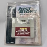Hunter Just Right Digital Thermostat 42999 Heat Cool Old Stock New. Price: $27.63.