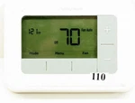 Honeywell RTH7560D1030 Day Programmable Backlit Thermostat Display - White Used. Price: $16.24.