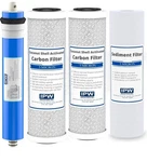 Krystal Pure KR10 Ro Water Filter 4-PACK Replacement Kit Sediment & Carbon New. Price: $91.94.