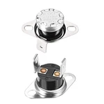 Uxcell KSD301 Thermostat 40 C/104 F 10A Normally Open N.o Adjust Snap Black New. Price: $15.99.