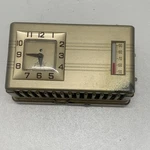 Vintage Honeywell Art Deco Wall Thermostat TM850AICI With Clock Untested Used. Price: $15.00.