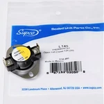Supco L145-20 Heater Limit Thermostat Thermodisc Open On Rise New. Price: $10.70.