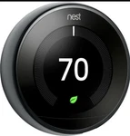 Google Nest Learning Thermostat (A0013) 3RD Gen Matte Black Brand New Open. Price: $110.00.