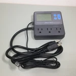 Digiten Reptile Temperature And Humidity Controller With Timer Outlet Gray Open. Price: $50.00.