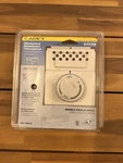 Cadet Double-pole Electric Baseboard-mount Mechanical Thermostat In White BTF2W New. Price: $19.19.