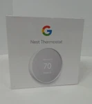 Google Nest Snow G4CVZ Smart Thermostat New. Price: $65.00.