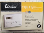 Robertshaw C9515 Digital Nonprogrammable Thermostat 2 Heat/cool New. Price: $47.57.
