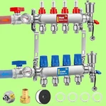 4-BRANCH Radiant Heating Pex Manifold Kit For Hydronic Floor Sta Open. Price: $79.99.