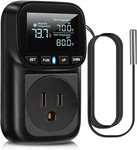 Diymore Digital Temperature Controller Outlet 1800W Plug-in Thermostat With New. Price: $23.79.