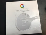 Google G4CVZ Nest Smart Thermostat 4TH Generation Snow Open Box. Price: $29.99.