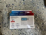 Lux PSP511LC Programmable Thermostat Dual Power Energy Savings Control New. Price: $19.99.