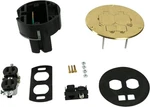 Legrand Wiremold 863DPCOM Series Dual Service Floor Box Kit W/ 15 Amp Outlet New. Price: $99.99.