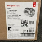 Honeywell CPRD14 Truezone Bypass Damper, Galvanized Steel, 14" New. Price: $116.38.