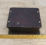 Antique Western Electric 501B Telephone Coil & Condenser Unit ! Used. Price: $24.95.