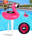 Poolleader 2026 Flamingo Thermometer Solar-powered 5 Inches, White New. Price: $28.99.