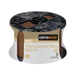 Thermostat 500 Ft. 18/2 Brown Solid Copper CL2R Cerrowire Electrical Wiring New. Price: $74.10.