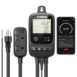 Turbro Smart Temperature Controller Heating Cooling, Wifi-enabled Thermostat ... New. Price: $43.35.