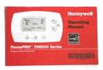 Honeywell Focuspro TH6000 Series Owner Instruction Manual Used. Price: $6.94.