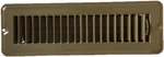 Hbw Rv And Home Brown Stamped Steel Floor Diffuser/register With Damper 10" X... New. Price: $20.82.