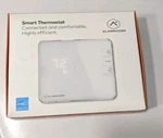 Alarm.com Smart Thermostat ADC-T2000-RC Wi-fi White Square New. Price: $79.00.