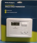 Emerson White Rodgers Non Programmable Single Stage Thermostat (NP110) Fs Open. Price: $30.00.