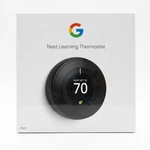 Nest Google Smart Thermostat 3RD Generation Programmable Wifi, Black Rare Open. Price: $181.25.