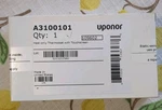 Uponor A3100101 Heat-only Thermostat With Touchscreen New. Price: $54.99.