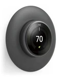 Google Nest Learning Thermostat Wall Plate Cover - Elago Matte Dark Grey New. Price: $13.99.