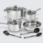 Excelsteel W/encapsulated Base & Tools Versatile For Any 10 Pc, Stainless New. Price: $60.53.