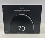 Google Nest Learning Thermostat 4TH Gen + Sensor Smart Wifi Programmable New. Price: $182.50.