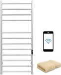 Keg Smart Wifi Towel Warmer Wall Mounted, Built-in Timer, 12 Bars, Satin Nickel New. Price: $149.97.