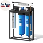 WF3-03 3-STAGE Free-standing Whole House Water Filtration System, Uv Filter Incl New. Price: $946.28.