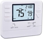 Heagstat H721 Non-programmable Pump Thermostat, HEAT/1 Cool, With 4.5 Sq. New. Price: $46.99.