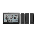 Baldr Home Weather Station Indoor Outdoor Thermometer Wireless - Touch Screen Lc New. Price: $34.95.