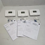 Lot Of 3 Honeywell Thermostat 5-1-1 Day Programmable RTH2410B Used. Price: $39.99.