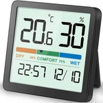 Noklead Indoor Thermometer Hygrometer, Mini Desktop Digital Temperature And H... New. Price: $16.85.