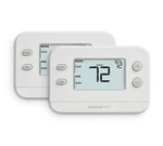 Honeywell Home X1N Thermostat Non-programmable HEAT/1 Cool 2-PACK Open. Price: $49.99.
