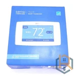 Copeland Sensi Smart Thermostat Touchscreen Color Display Wi-fi 7DAY ST75W Open. Price: $65.00.