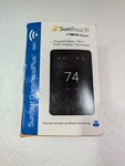 Suntouch Sunstat Commandplus Wifi Thermostat Electric Floor Heat 4.3" Open. Price: $189.99.