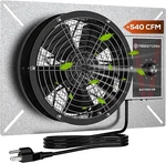 Abestorm 540CFM Crawlspace Ventilation Fan W/ Humidistat Thermostat, IP-55 Rated New. Price: $98.63.