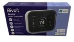 Levoit Aura Smart Thermostat Large 4" Touchscreen Works With Alexa Hey Google Used. Price: $94.99.