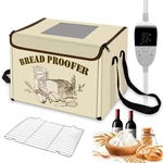 Bread Proofing Box With 3-SIDED Heating Digital Thermostat Timer (50-113 New. Price: $57.69.