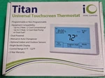 IO-UT32 Hvac Universal Titan Touchscreen Thermostat, Free Ups Shipping Conus New. Price: $100.00.