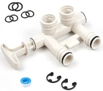 Upgraded Water Softener Bypass Valve 7278434, Compatible With Sears, White New. Price: $85.35.