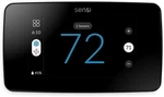 Sensi Touch 2 Smart Thermostat ST76 Black By Copeland Programmable, Wi-fi, Ob Open. Price: $79.99.