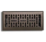 Sierra Grates 4"X10" Metal Floor Register Vent Cover, Metro Design Bronze... Open. Price: $14.00.