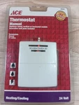 Ace 42351 Manual Thermostat Heating & Cooling 24 Volt New. Price: $17.99.