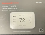 New Honeywell Elite Pro S1200 Smart Thermostat THX1200WS. Price: $180.00.